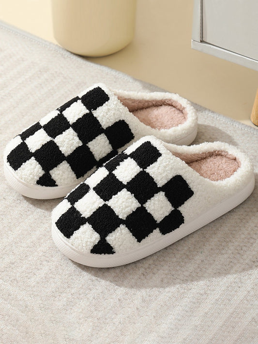 Checker Slippers