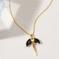 Crescent Onyx Necklace