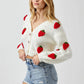 Strawberry Cardigan